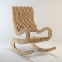 Векторный макет «Кресло-качалка Волна»