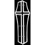 Изображение для гравировки «Крест (30)»