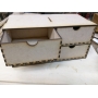 Векторный макет «Коробка с ящиками (1)»