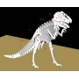 Векторный макет «Динозавр T-Rex»