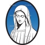 Векторный макет «Богородица (36)»