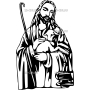Векторный макет «Иисус (6)»