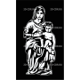Векторный макет «Богородица (20)»