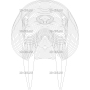 Векторный макет «Светильник-3D (58)»