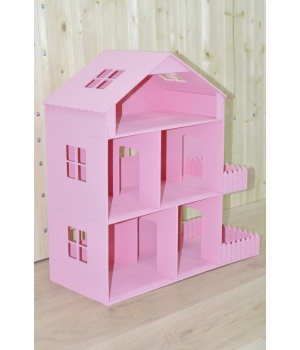 Кукольный домик Розовый