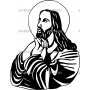 Векторный макет «Иисус (2)»
