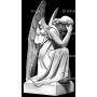 Изображение для гравировки «ангел плачет»