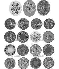 Комплект русских узоров (6)