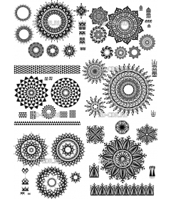 Комплект орнаментов (4)