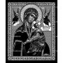 Изображение для гравировки «Богородица (2)»