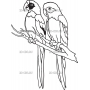 Векторный макет «Животные и птицы (43)»