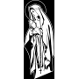 Изображение для гравировки «Богородица (34)»
