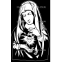 Изображение для гравировки «Богородица (9)»