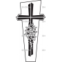 Векторный макет «Крест (144)»
