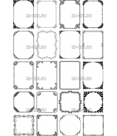 Комплект рамок (10)