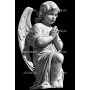 Изображение для гравировки «ангел на коленях»