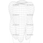 Векторный макет «Светильник-3D (49)»