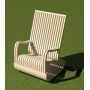 Векторный макет «Кресло-качалка №2»