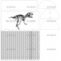 Векторный макет «Коробка с динозавром»