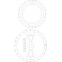 Векторный макет «Светильник (122)»