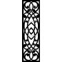 Векторный макет «Решётка (1240)»
