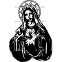 Векторный макет «Богородица (38)»