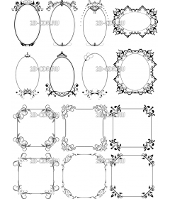 Комплект рамок (8)