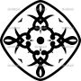 Векторный макет «Мандала (455)»