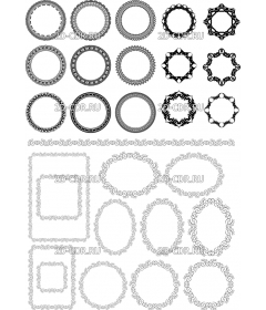 Комплект рамок (12)