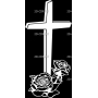 Изображение для гравировки «Крест (55)»