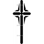 Векторный макет «Крест (19)»