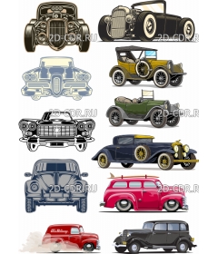 retro cars 