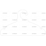 Векторный макет «Вешалка для одежды (6)»