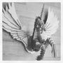 Векторный макет «Единорог с крыльями»