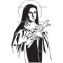 Векторный макет «Богородица (32)»