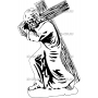 Векторный макет «Религия Иисус (6)»