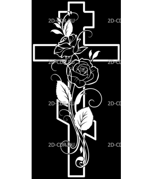 крест и розы