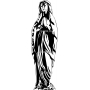 Векторный макет «Богородица (40)»