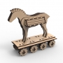 Векторный макет «Троянский конь из фанеры»
