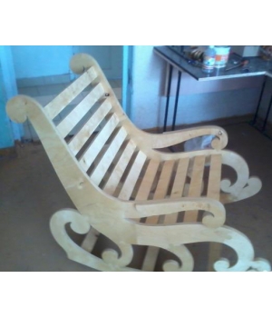 Декоративное кресло-качалка