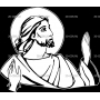 Изображение для гравировки «Иисус (13)»