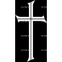 Изображение для гравировки «Крест (212)»
