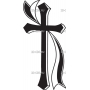Векторный макет «Крест (91)»