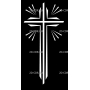 Изображение для гравировки «Крест (98)»