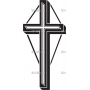 Векторный макет «Крест (61)»