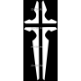 Изображение для гравировки «Крест (225)»