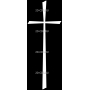 Изображение для гравировки «Крест (210)»