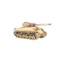 Векторный макет «Танк пазл Sherman M4»