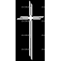 Изображение для гравировки «Крест (15)»