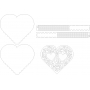 Векторный макет «Коробка Сердце (2)»